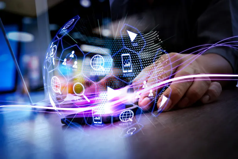 Digital Marketing Media Website Ad Email Social Network Seo Digital Marketing Media Website Ad Email Social Network Seo Video 124276305